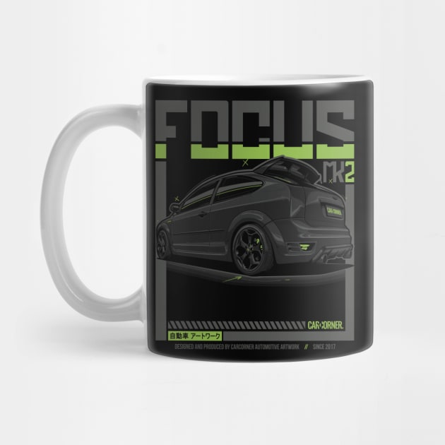 USDM - Focus RS - CarCorner by CarCorner - Automotive Artwork